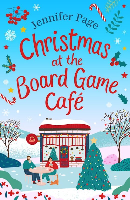 christmas at the board game cafe jennifer page