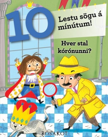 Ný bók 2025 - barna - hver stal kórónunni