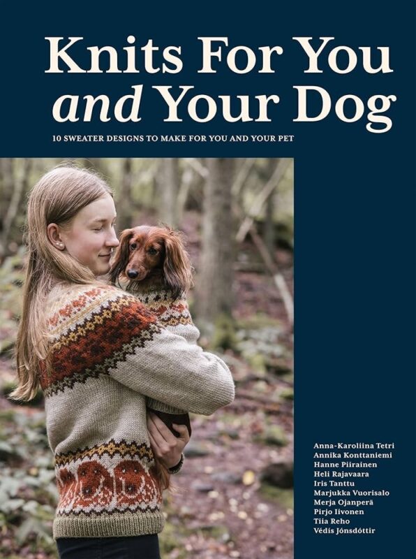 Ný bók 2025 - fræði - knits for you and your dog