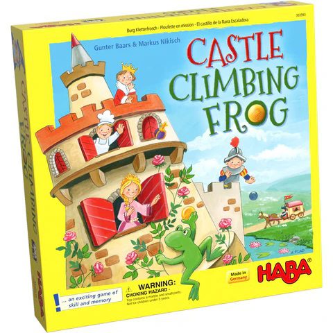 Nýtt í september 2025 - borðspil - castle clmibing frog