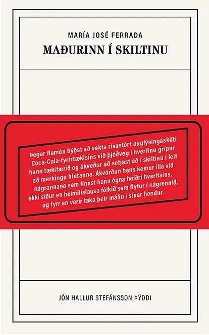 Nýtt í okbóber 2025 - maðurinn í skiltinu