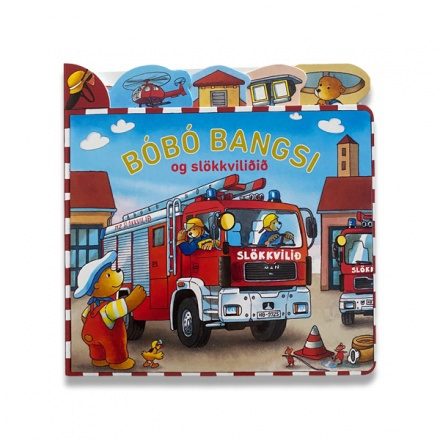 Nýtt í nóvember 2025 - bóbó bangsi og slökkviliðið